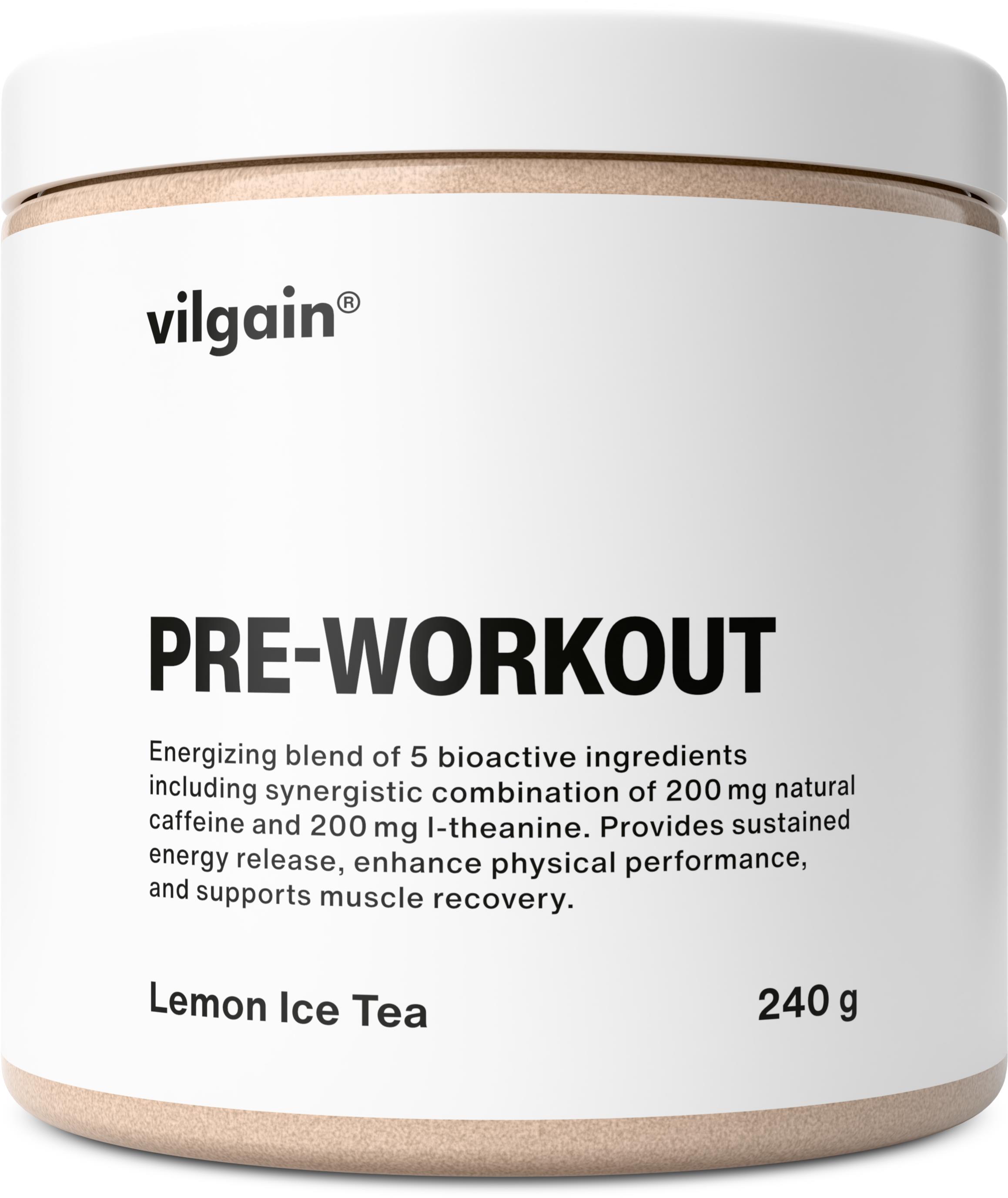 Vilgain Pre-Workout 240 g lemon iced tea