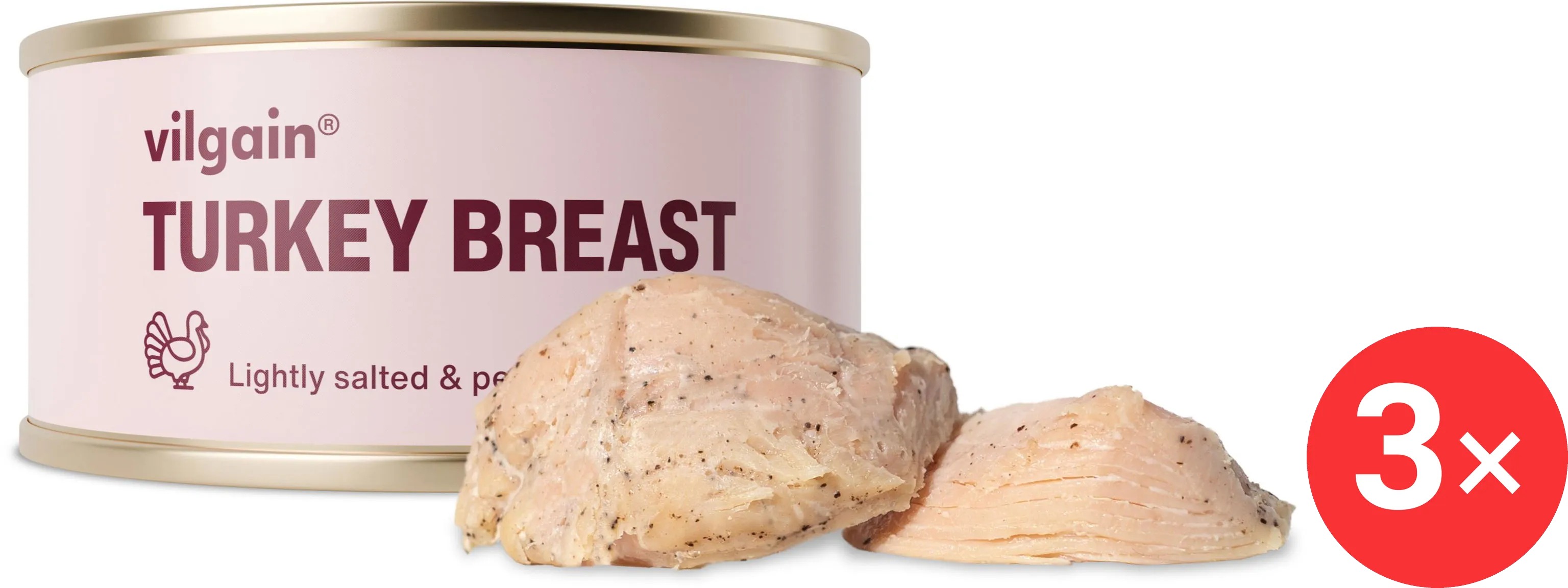 Vilgain Turkey Breast 3 x 100 g