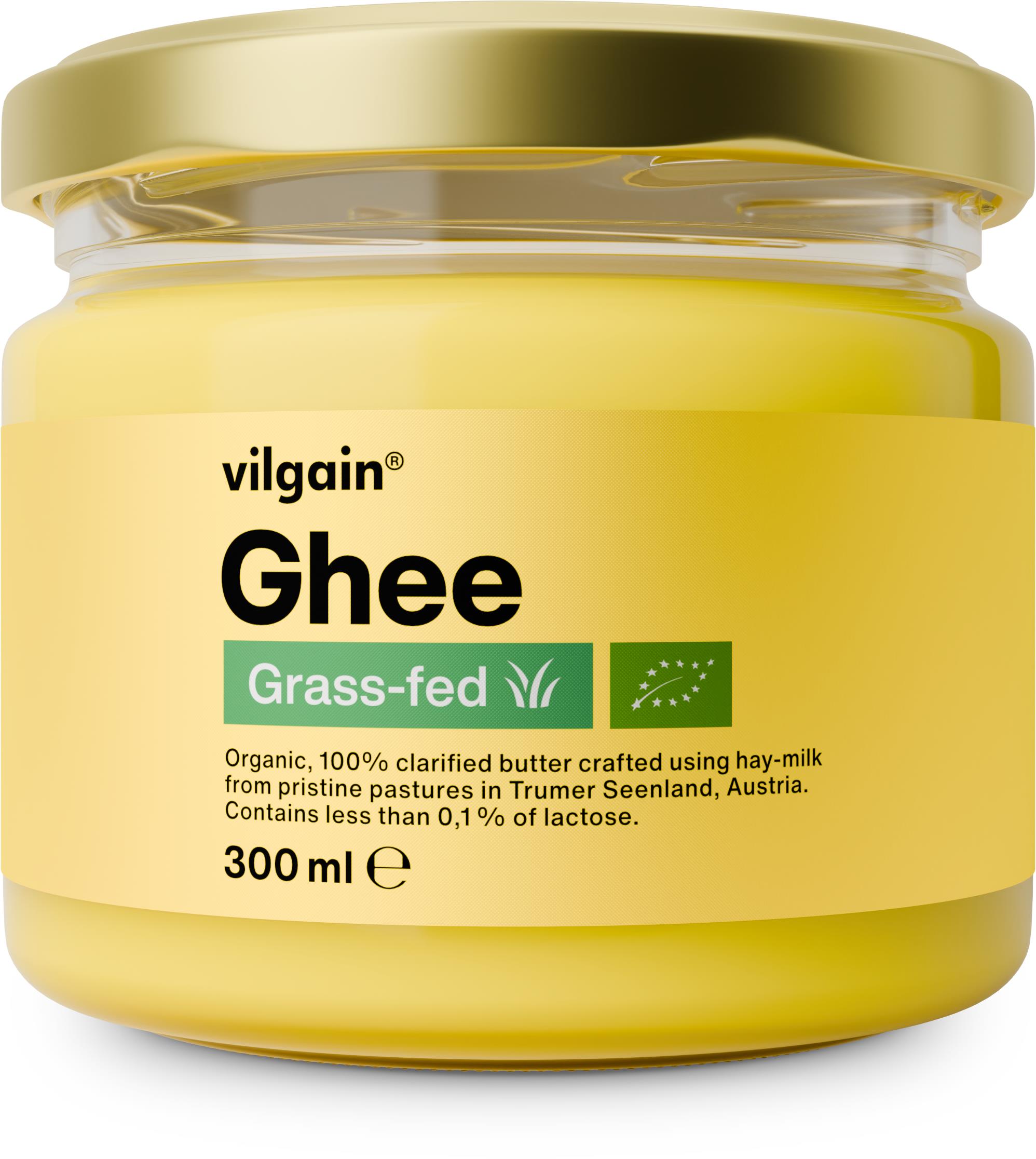 Vilgain Organic Grass-fed Ghee 300 ml