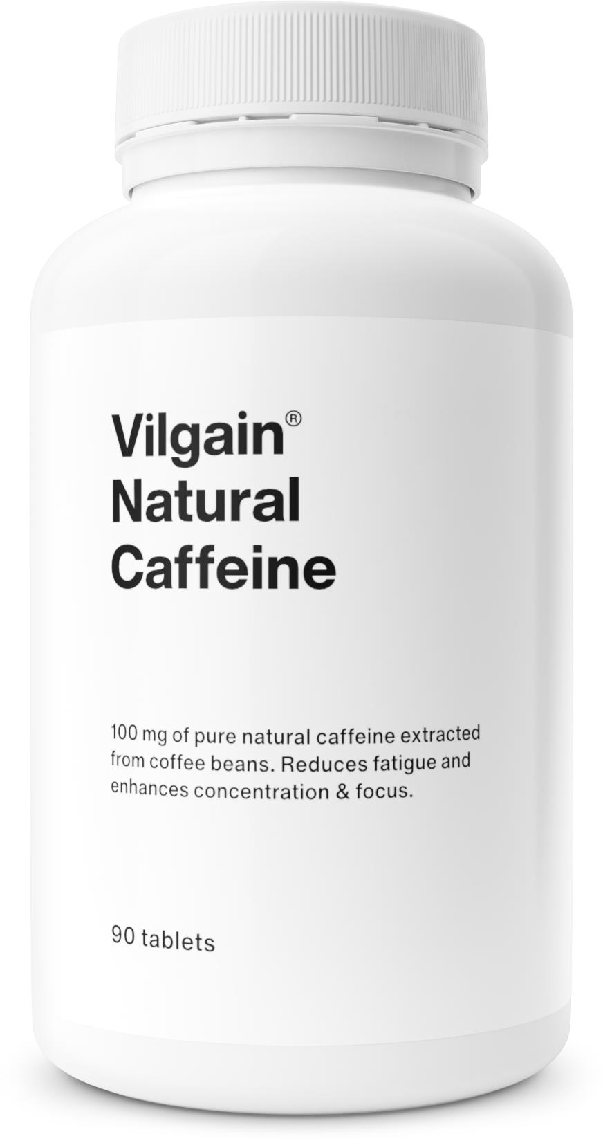 Vilgain Natural Caffeine 90 tablet