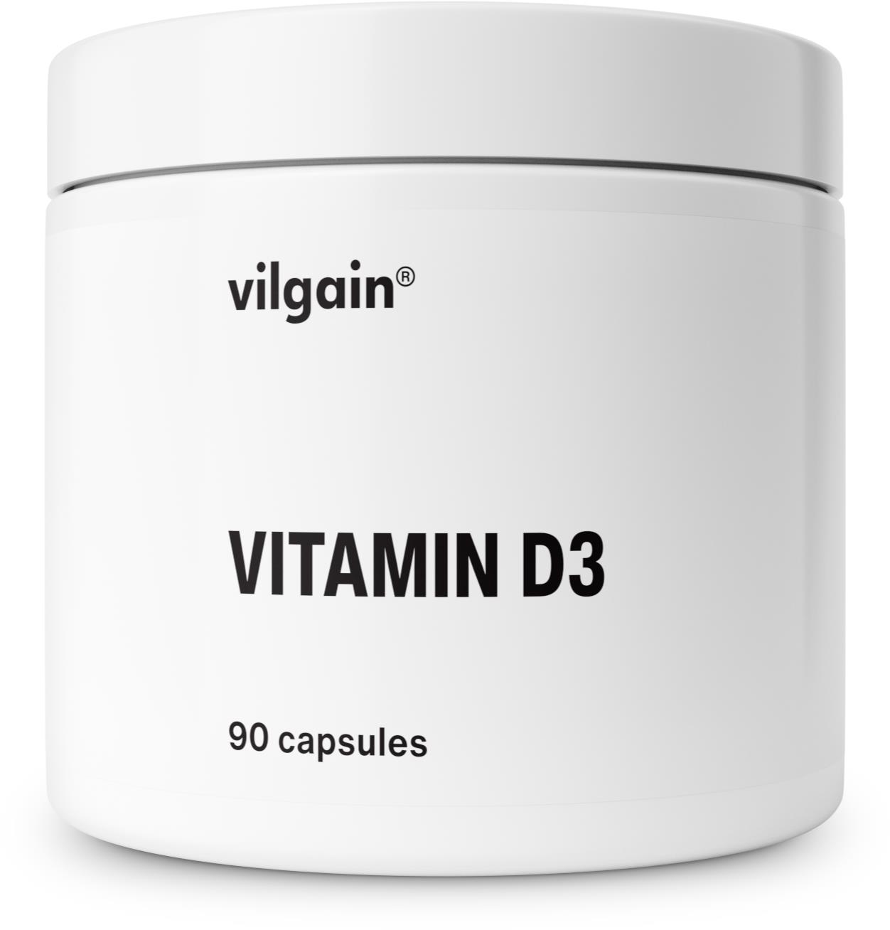 Vilgain Vitamin D3 90 kapslí