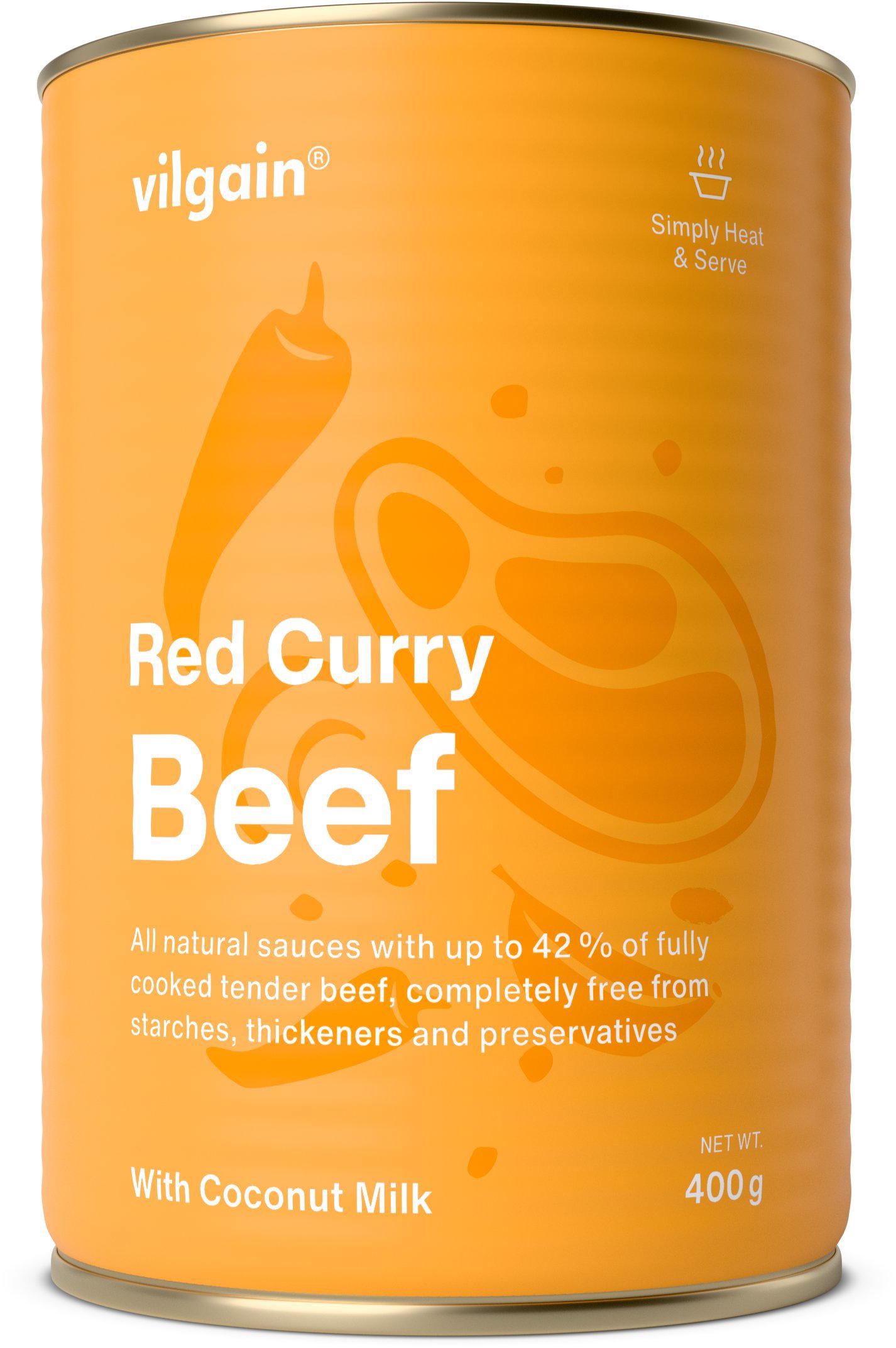 Vilgain R2E Red Beef Curry 400 g