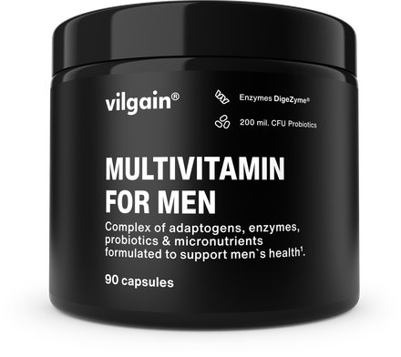 Vilgain Multivitamin pro muže, 90 kapslí