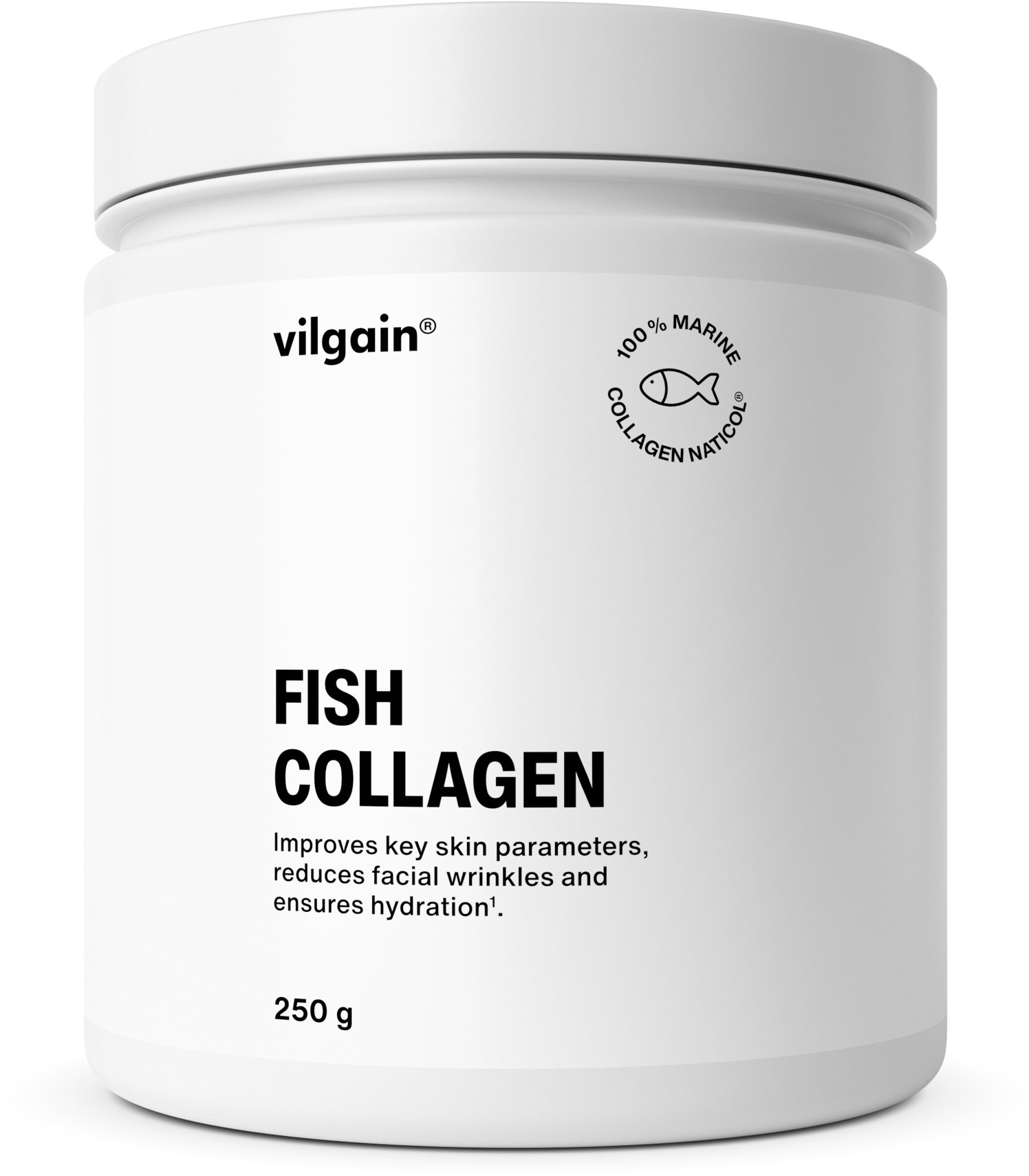 Vilgain Hydrolyzovaný rybí kolagen bez příchutě 250 g