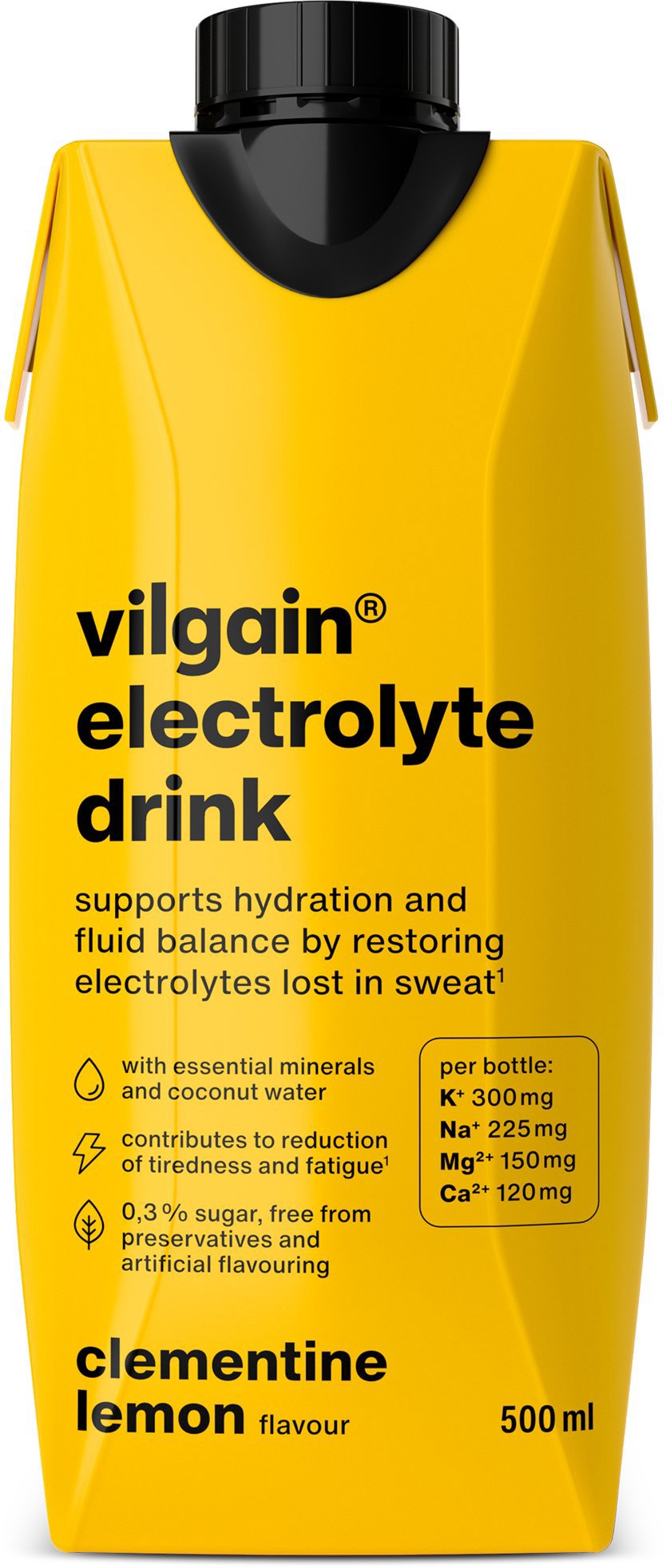 Vilgain Electrolyte Drink mandarinka s citronem 500 ml