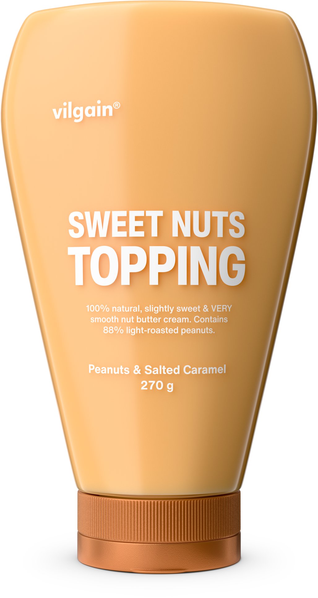 Vilgain Sweet Nuts Topping Arašídy se slaným karamelem 270 g