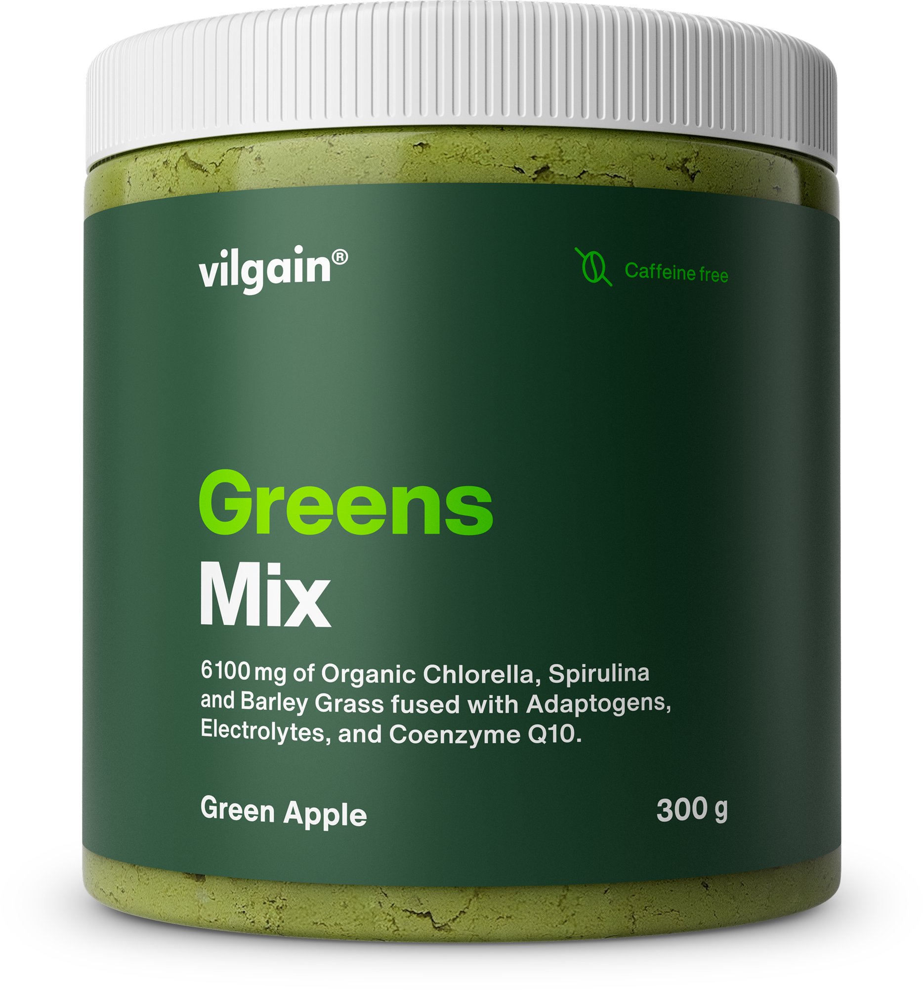 Vilgain Greens Mix Zelené jablko bez kofeinu 300 g