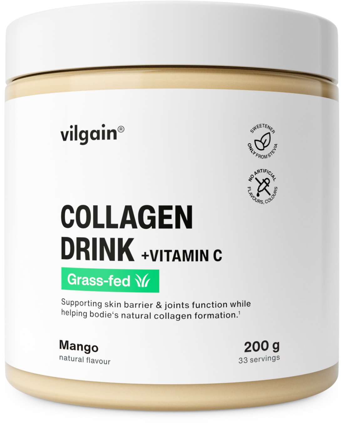 Vilgain Collagen Drink + Vitamin C mango 200 g