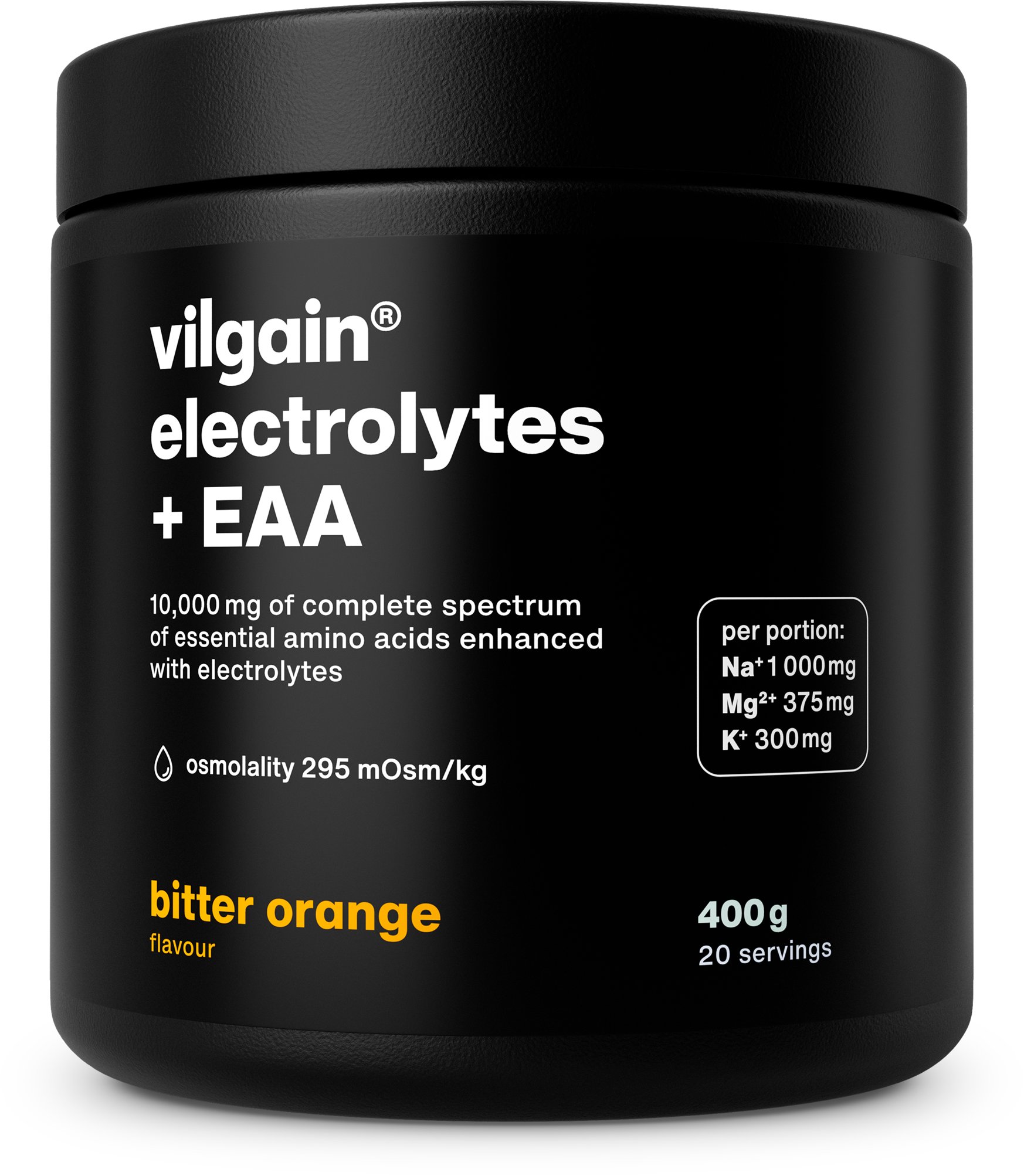 Vilgain Elektrolyty + EAA hořký pomeranč 400 g