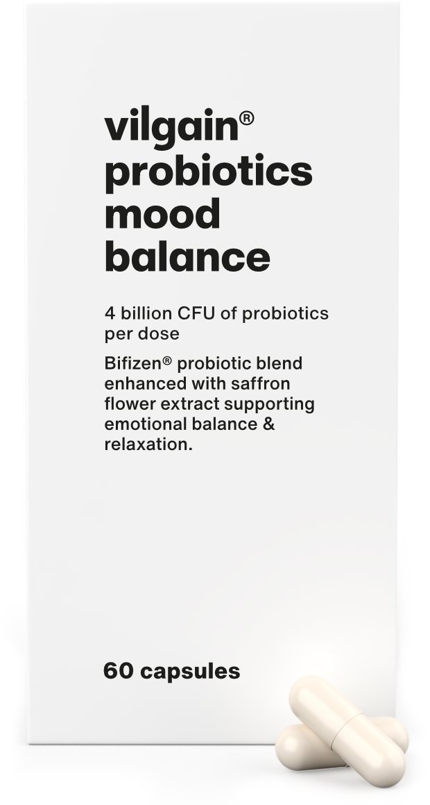 Vilgain Probiotics Mood Balance 60 kapslí