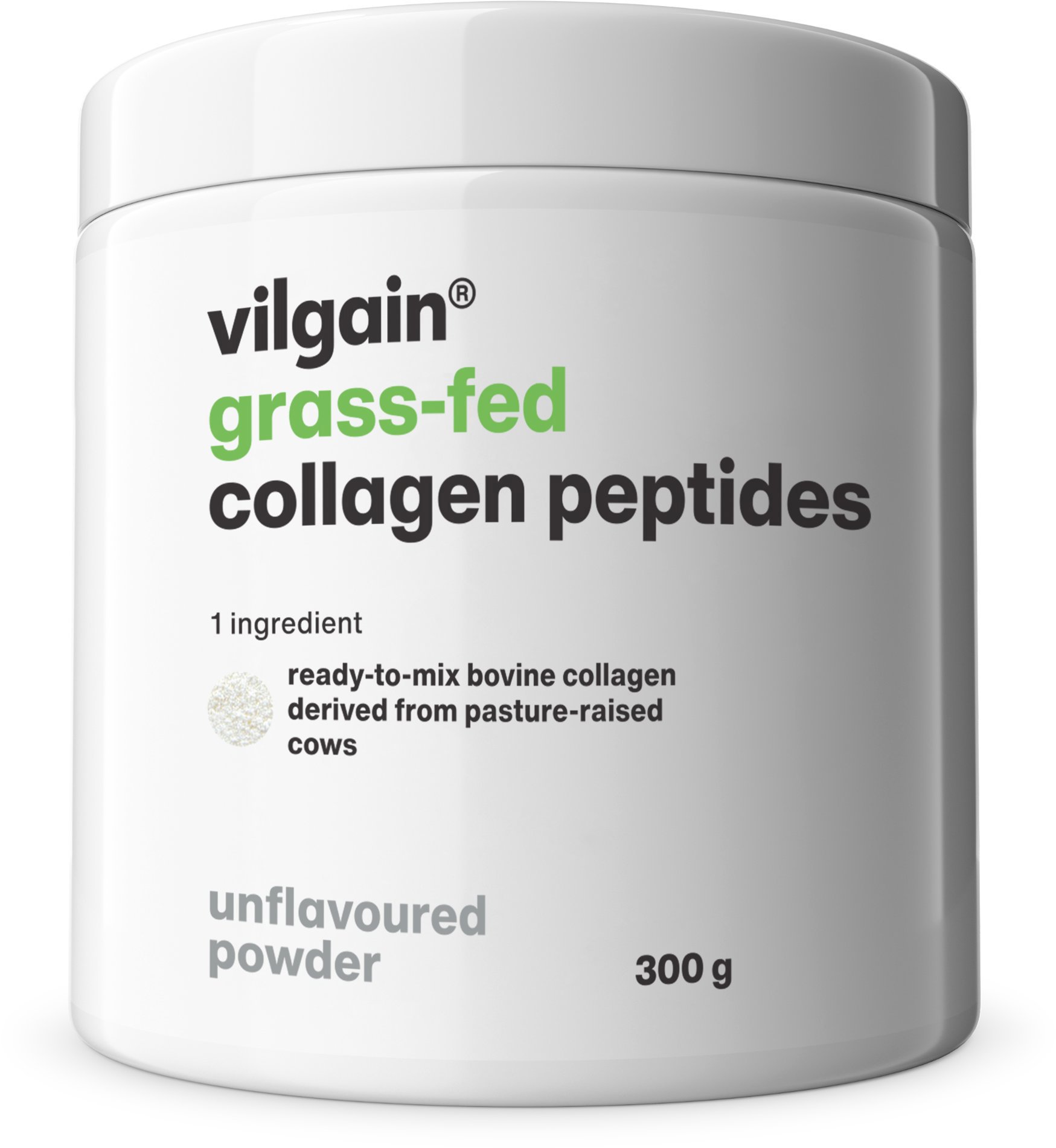 Vilgain Grass-Fed Kolagenní peptidy 300 g (dóza)
