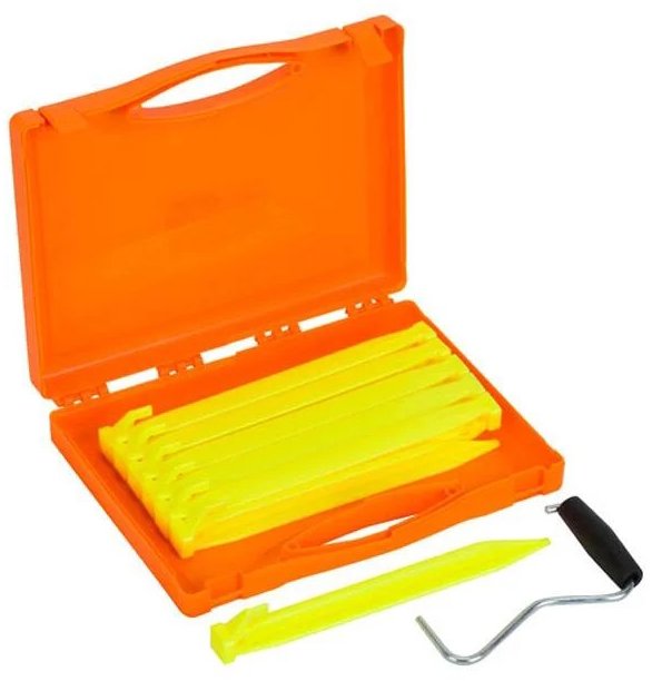 Vango Bolt Plastic Peg Set 22 cm × 12 Peg