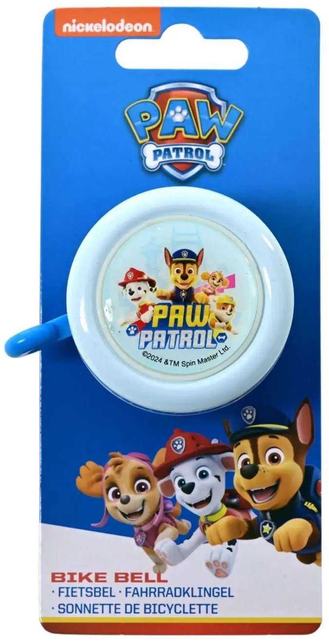 Volare Zvonek na kolo Paw patrol, světle modrý