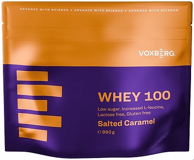 VOXBERG Protein Whey 100 Slaný Karamel 990 g