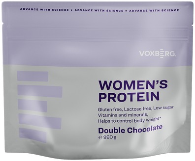VOXBERG Women's Protein Dvojitá Čokoláda 990 g