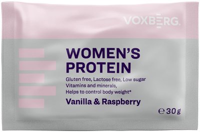 VOXBERG Women's Protein Vanilka & Malina 30 g