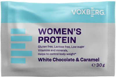 VOXBERG Women's Protein Bílá Čokoláda & Karamel 30 g