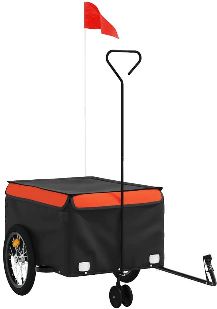 Shumee Vozík za kolo 94103 černý a oranžový, 45 kg, železo