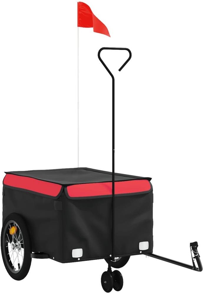 Shumee Vozík za kolo 94104 černý a červený, 45 kg, železo
