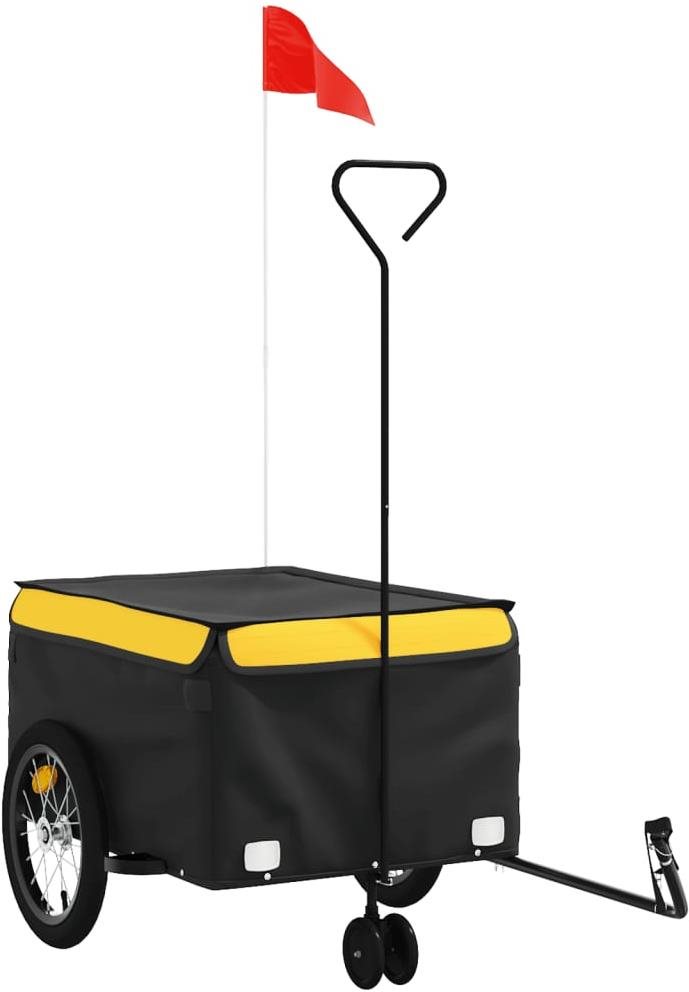 Shumee Vozík za kolo 94106 černý a žlutý, 45 kg, železo
