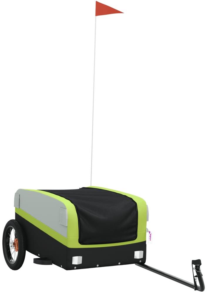 Shumee Vozík za kolo 94039 černý a zelený, 30 kg, železo