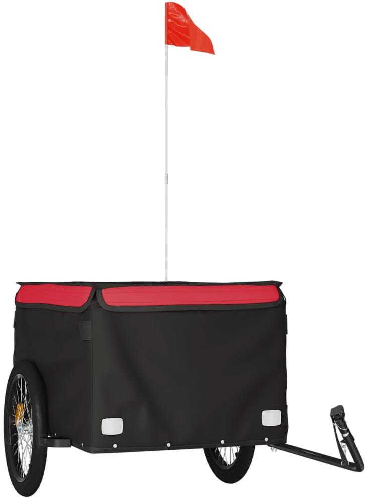 Shumee Vozík za kolo 94090 černý a červený, 45 kg, železo