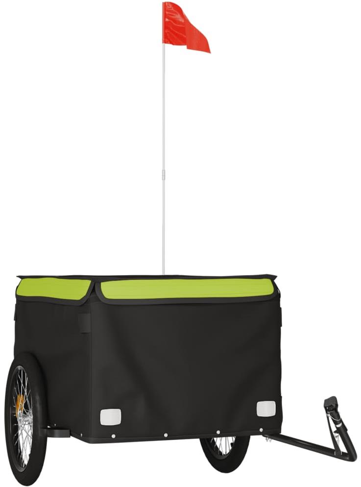 Shumee Vozík za kolo 94095 černý a zelený, 45 kg, železo