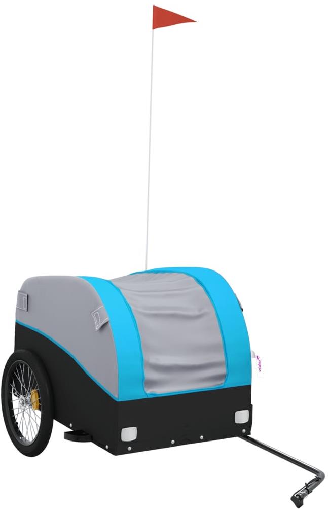 Shumee Vozík za kolo 94135 černý a modrý, 45 kg, železo
