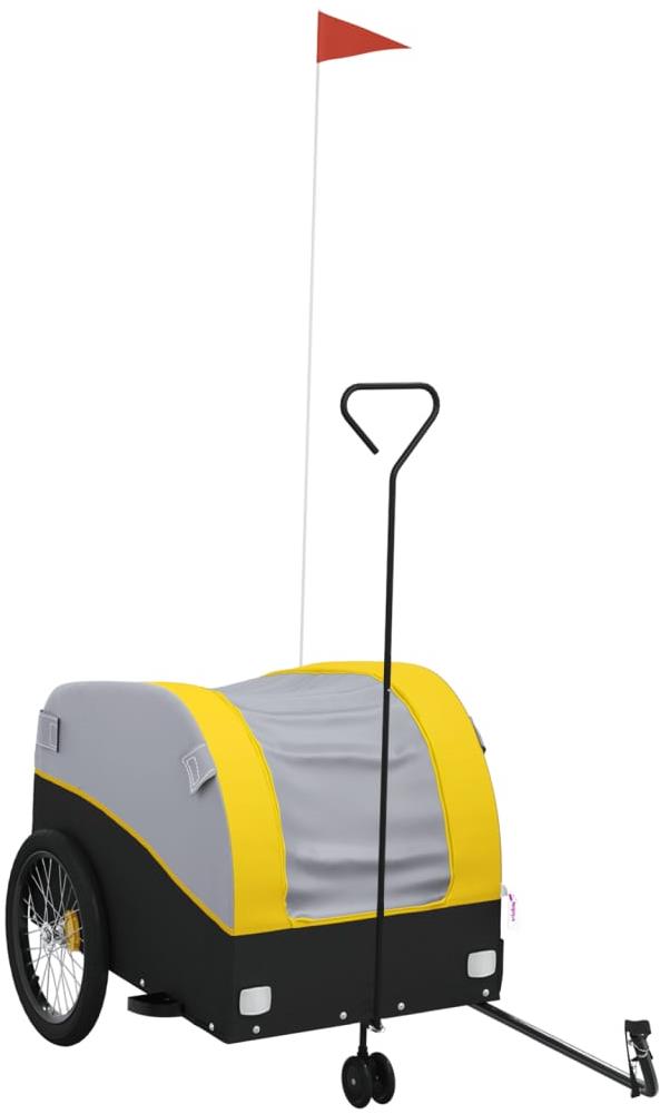 Shumee Vozík za kolo 94148 černý a žlutý, 45 kg, železo
