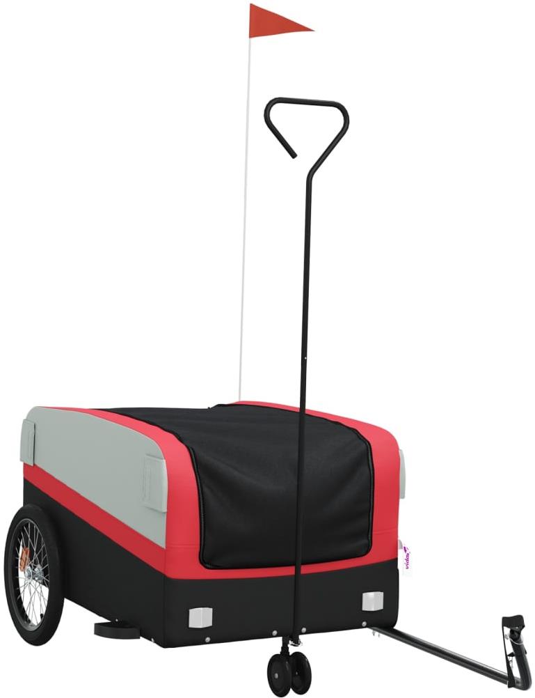 Shumee Vozík za kolo 94062 černý a červený, 45 kg, železo