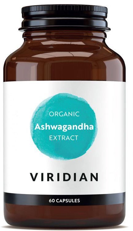 Viridian Ashwagandha Extract 60 kapslí Organic