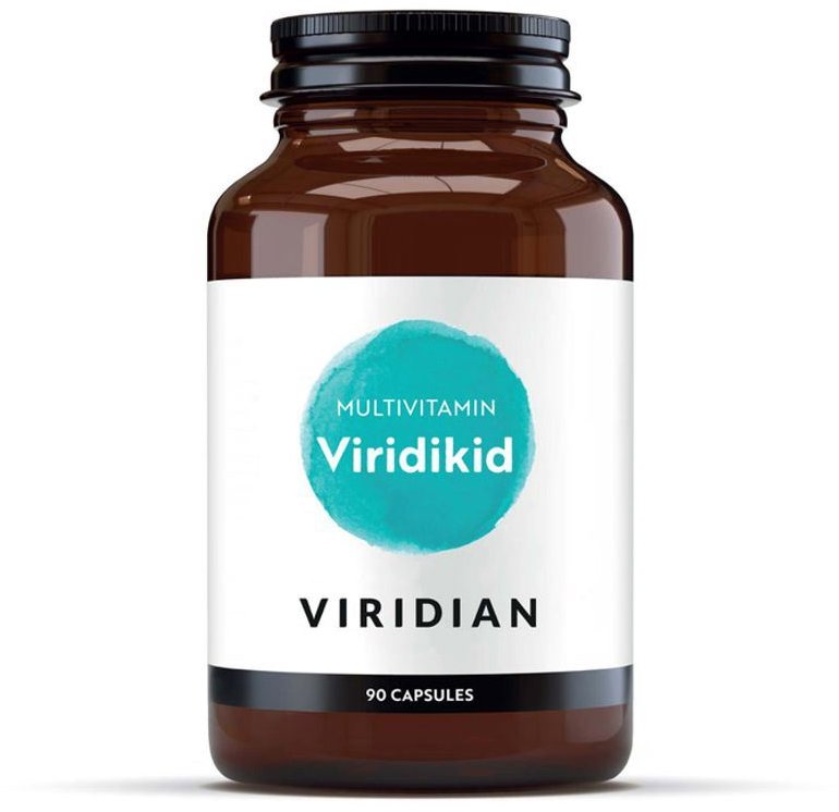 Viridian Viridikid Multivitamin 90 kapslí