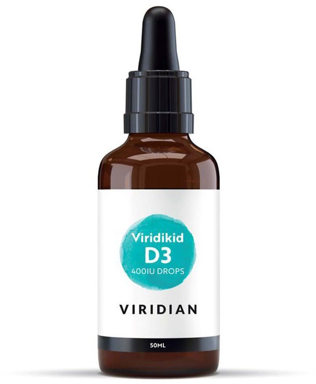 Viridian Viridikid Vitamin D Drops 400iu 30ml