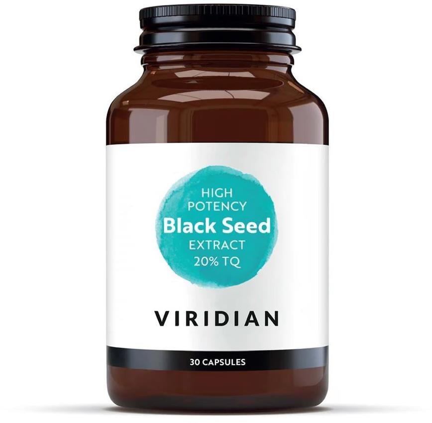 Viridian High Potency Black Seed Extract 20% TQ 30 kapslí