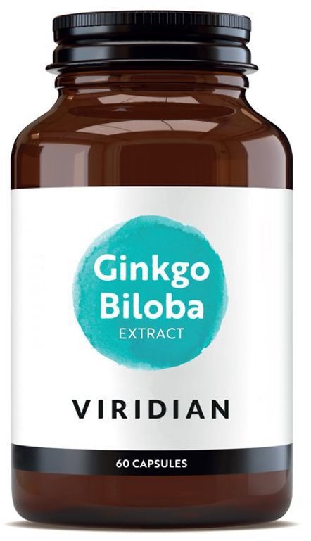 Viridian Ginkgo Biloba 60 kapslí