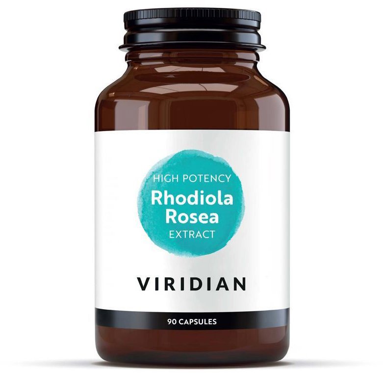 Viridian Rhodiola Rosea Maximum Potency 90 kapslí
