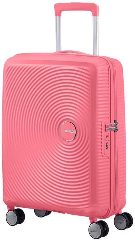 American Tourister Soundbox Spinner 55/20 EXP TSA Sun Kissed Coral
