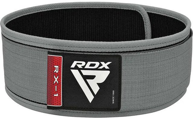 RDX Vzpěračský pás RX1, šedý, S