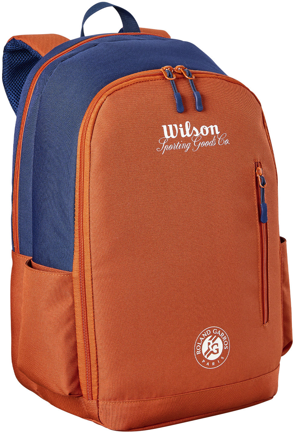 Wilson Roland Garros 2026 Team Backpack, modro-oranžový