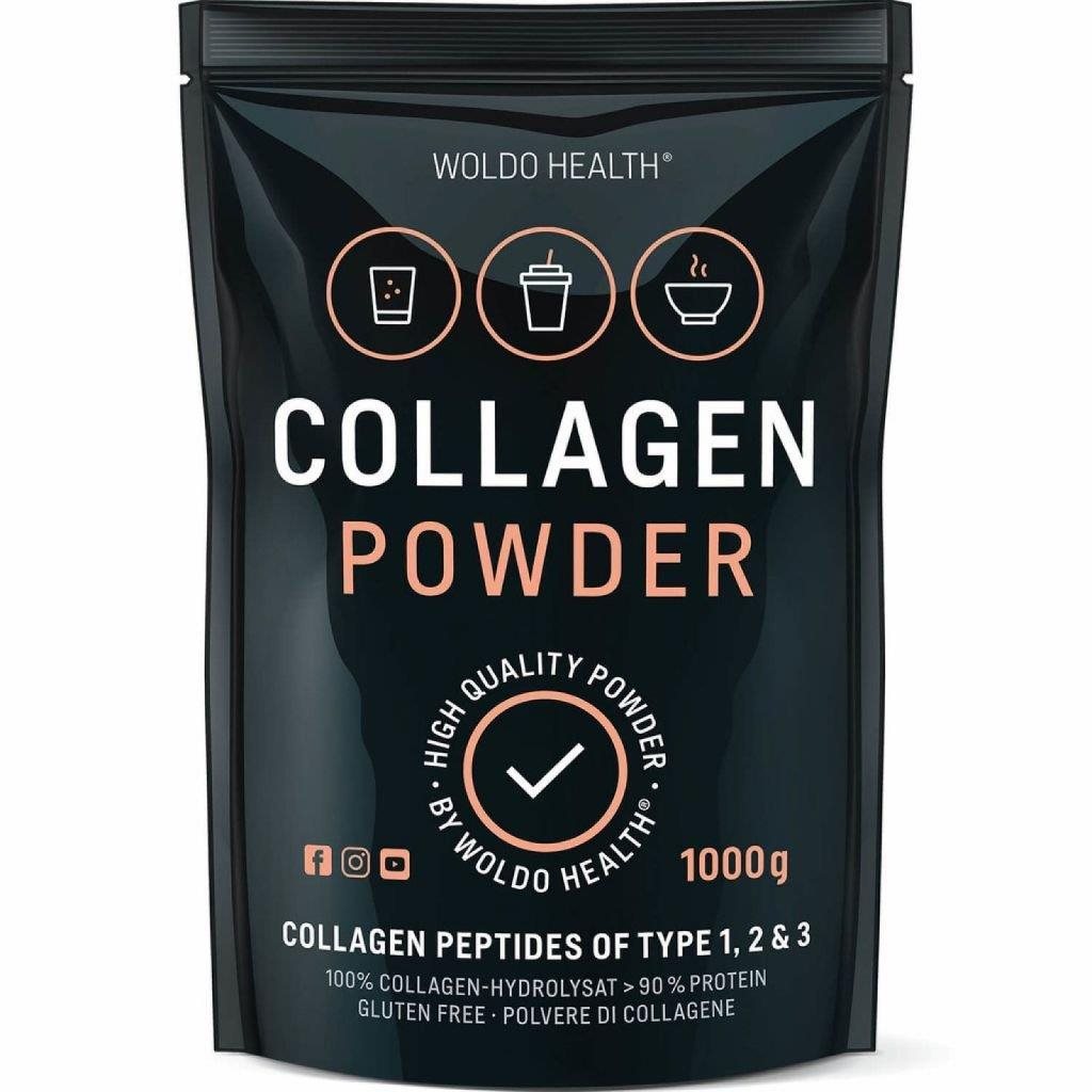 WoldoHealth 100% Kolagen hovězí 1000 g