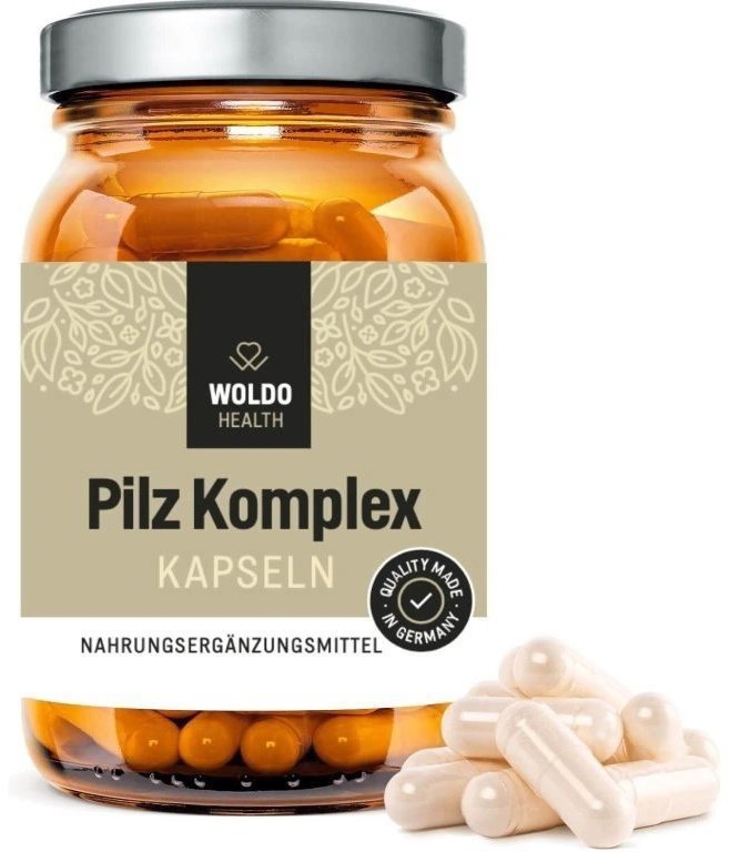 WoldoHealth Komplex vitálních hub 120 kapslí