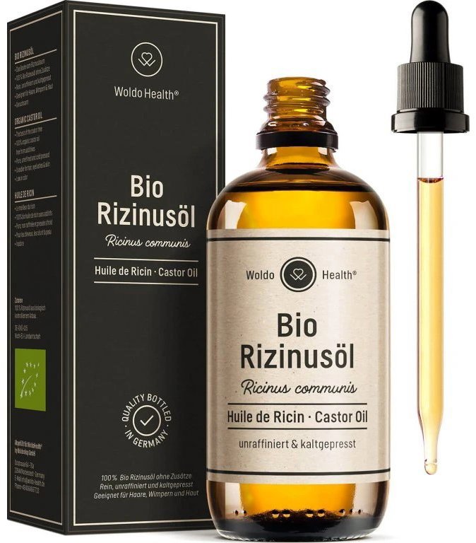 WoldoHealth Ricinový olej 100 ml
