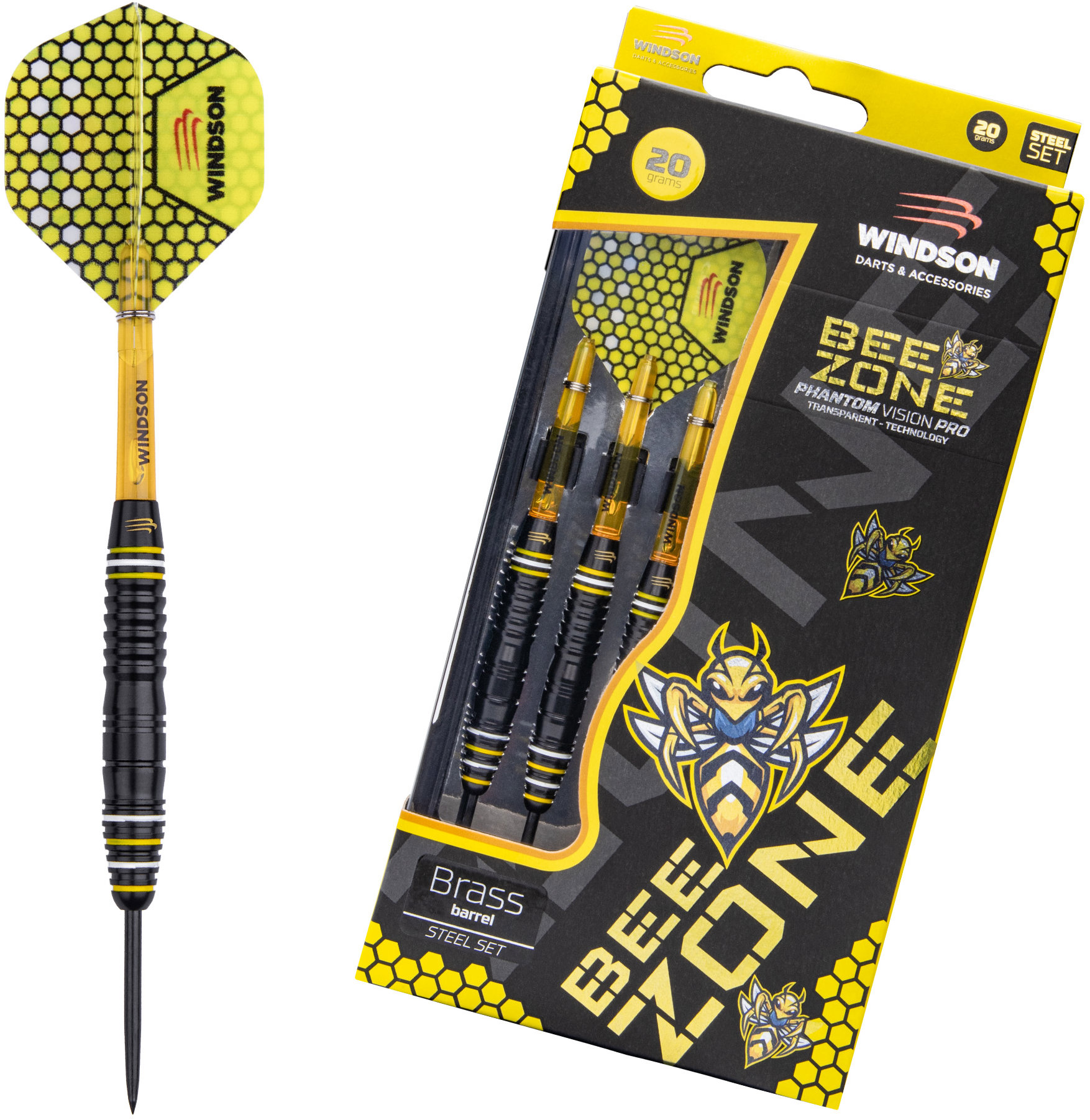 Windson Brass set Bee Zone Steel 20 g
