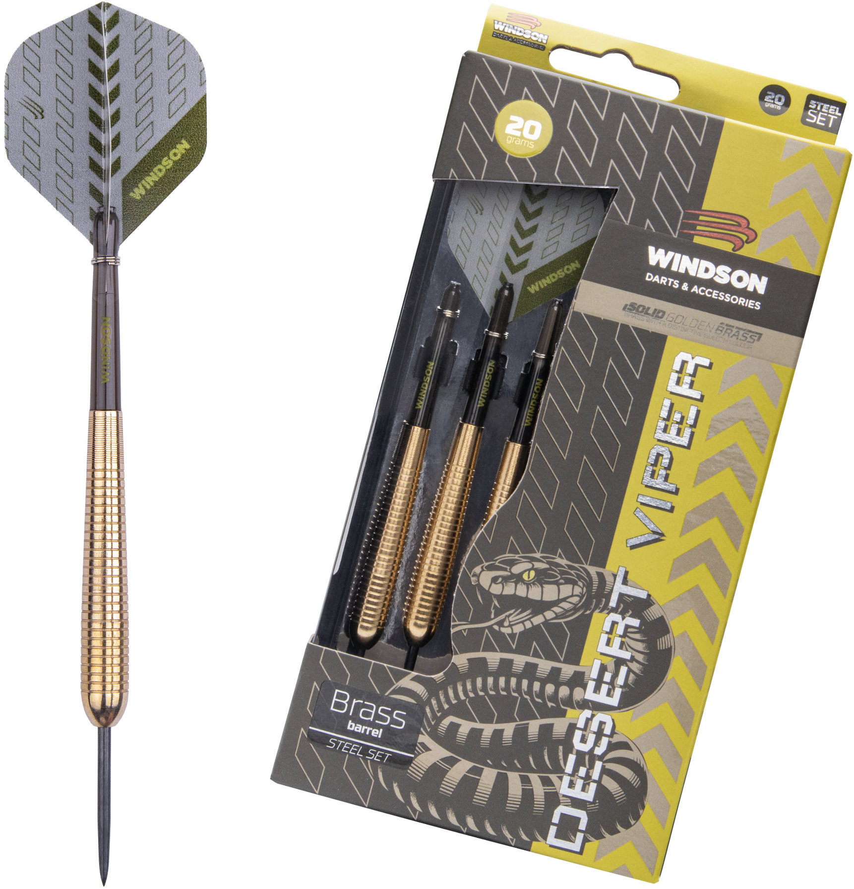 Windson Brass set Desert Viper Steel 20 g