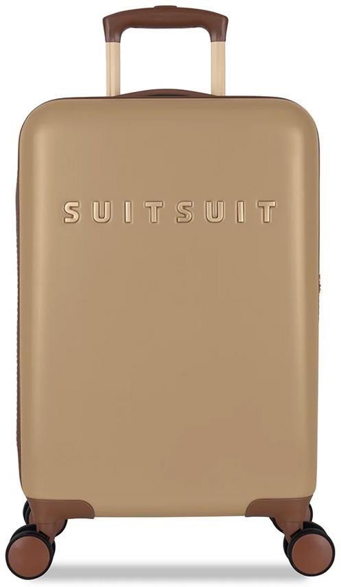 Kabinový kufr suitsuit® fab seventies cuban sand s - hnědá