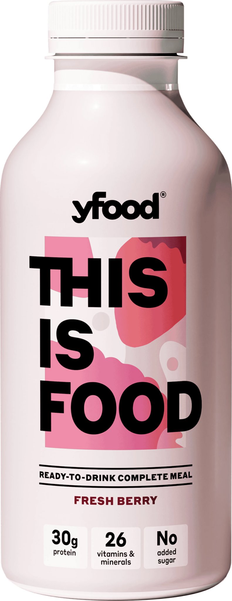 yFood This is Food malina a jahoda, 500 ml