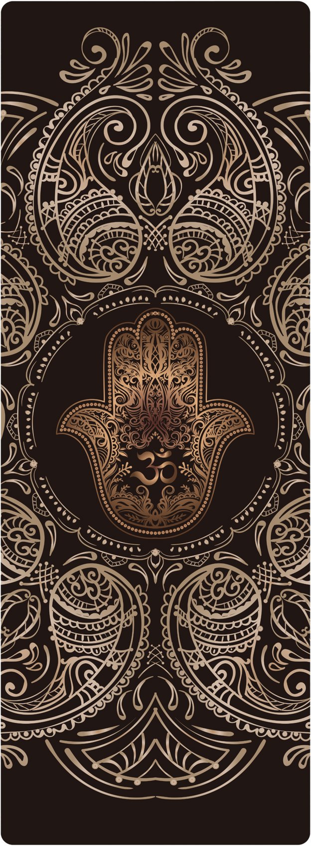 YOGGYS Designová podložka na jógu Hamsa