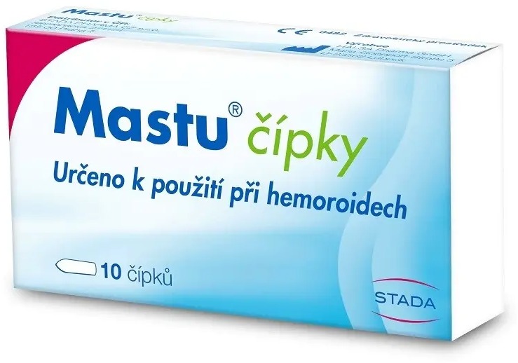 Mastu čípky 10 ks