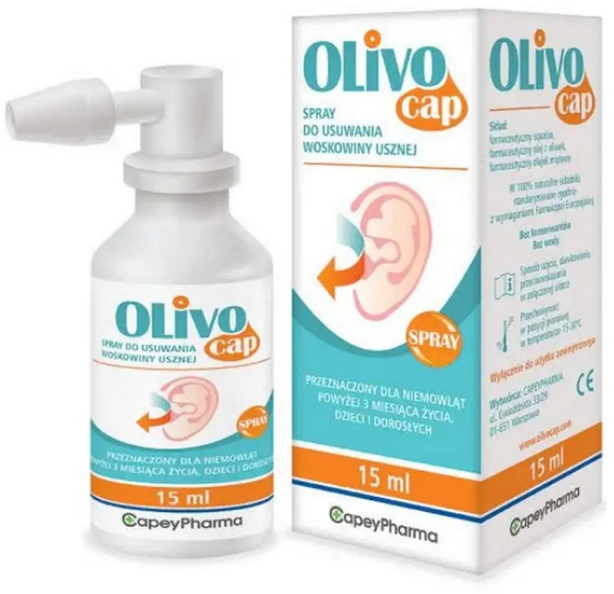 Olivocap 15 ml ušní sprej