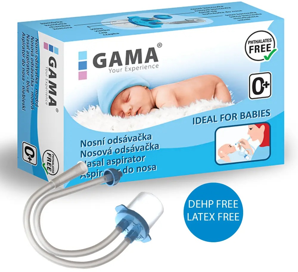 GAMAROUP Nosní odsávačka modrá